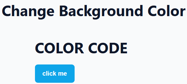 Change the background color Screenshot