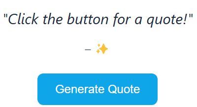 Quote Generator Screenshot