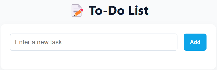 To-Do App Screenshot